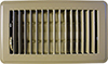 Classic Style Brown Stamped Steel Floor Registers